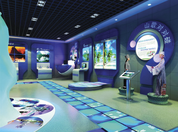 某旅游城市展示廳設計|展覽|三維|hmck - 原創設計作品 